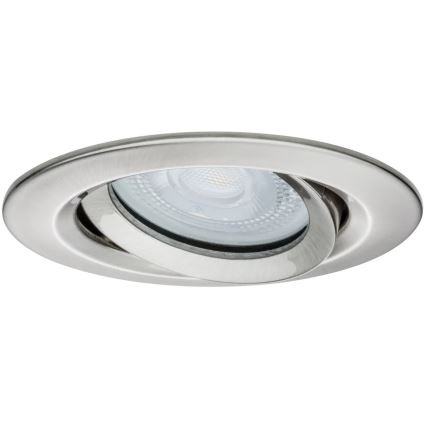 Paulmann 92900 - CONJUNTO 3xGU10/7W IP65 Luminária embutida para banheiro regulável NOVA 230V