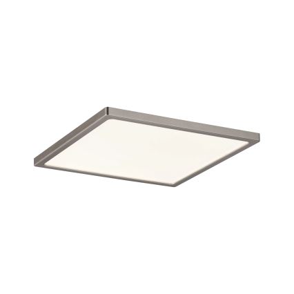 Paulmann 92939 - LED/11W IP44 Luminária de embutir para banheiro dimerizável AREO 230V 18x18 cm cromado fosco