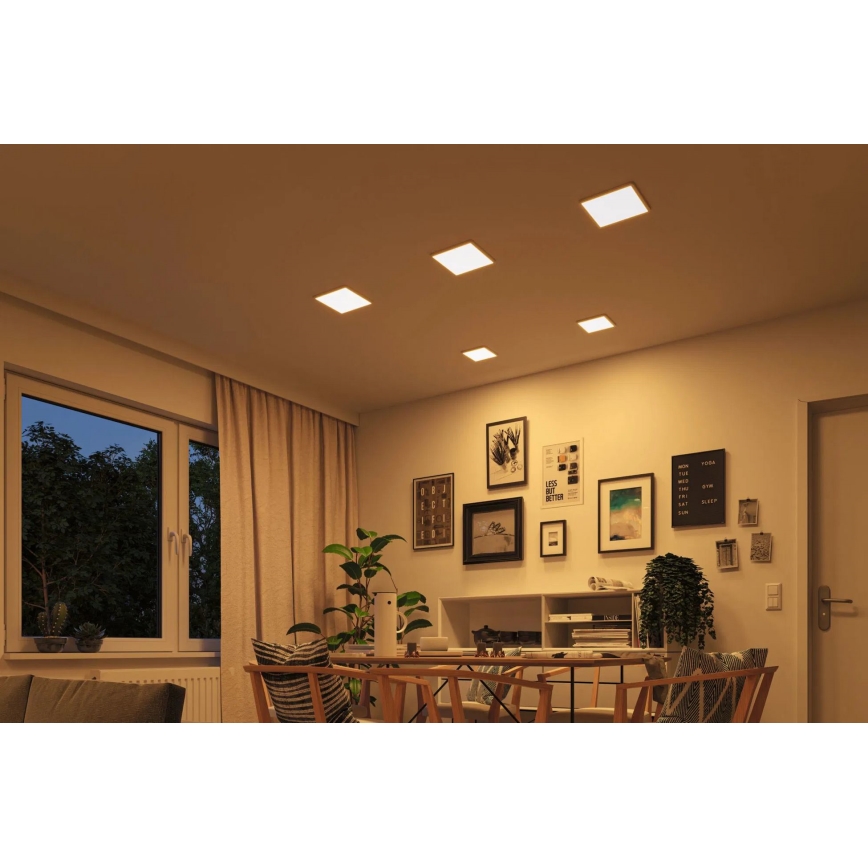 Paulmann 92994 - LED/16W IP44 Luminária de teto embutida para casa de banho VARIFIT 230V 2000/3000/4000K