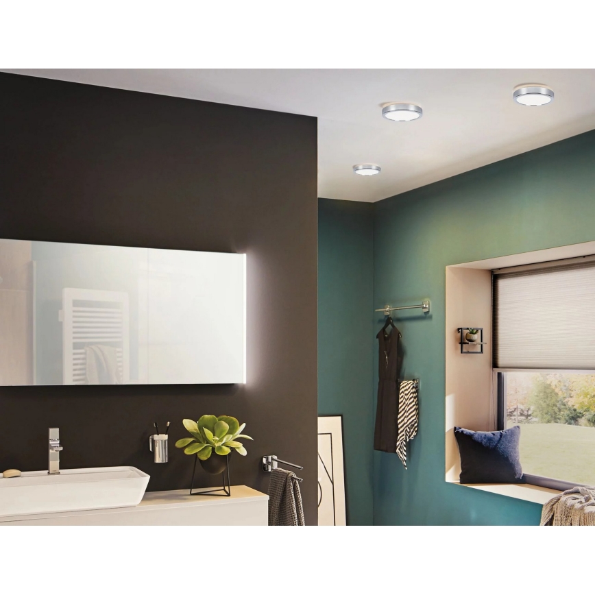Paulmann 93018 - LED/13W IP44 Candeeiro de tecto regulável para casa de banho AVIAR 230V