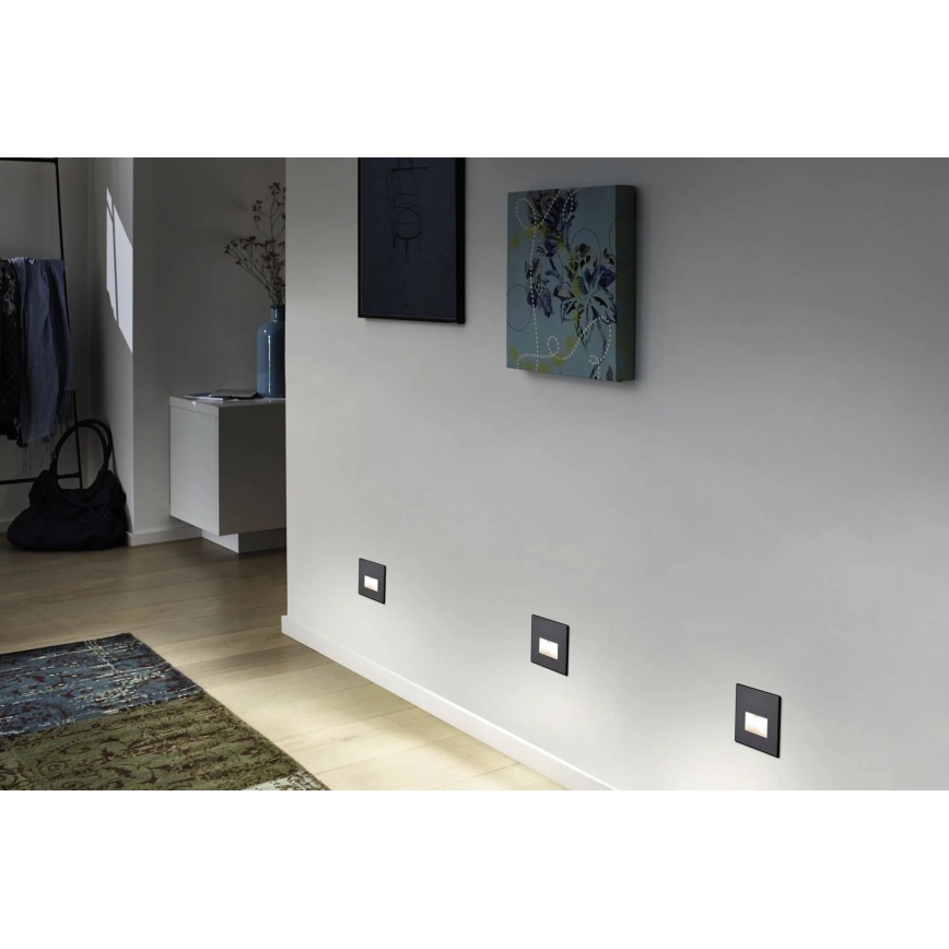 Paulmann 93094 - LED/1,2W Luminária de escada EDGE 230V