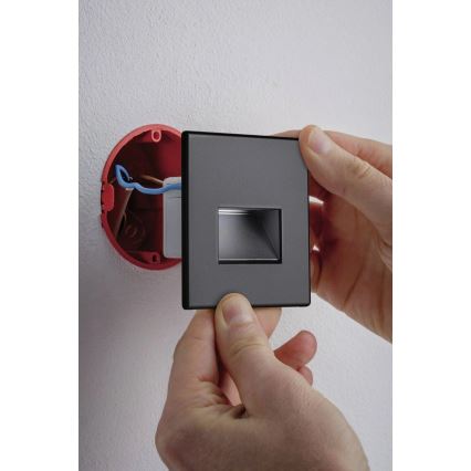 Paulmann 93094 - LED/1,2W Luminária de escada EDGE 230V