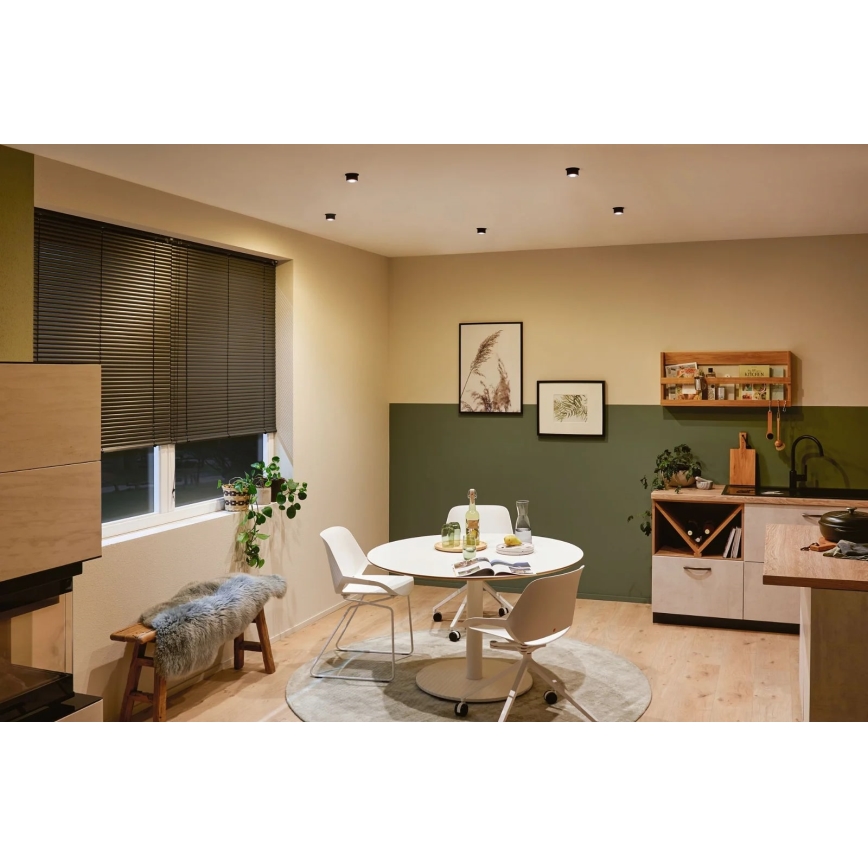 Paulmann 93383 - CONJUNTO 3xLED/6W IP44 Foco de encastrar de casa de banho com regulação GIL 230V