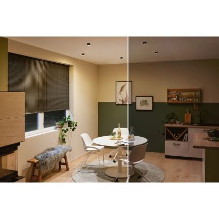 Paulmann 93383 - CONJUNTO 3xLED/6W IP44 Foco de encastrar de casa de banho com regulação GIL 230V