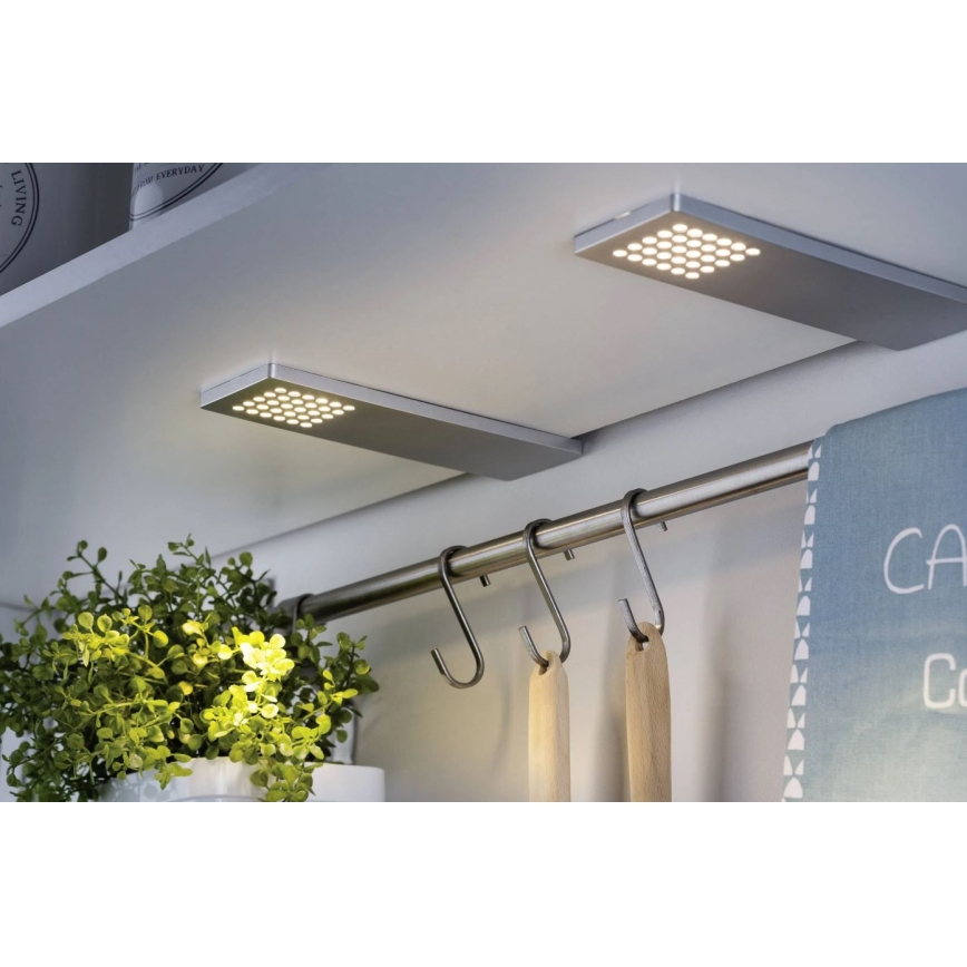 Paulmann 93563 - CONJUNTO 3xLED/2,2W Iluminação de mobília MICRO LINE 230V