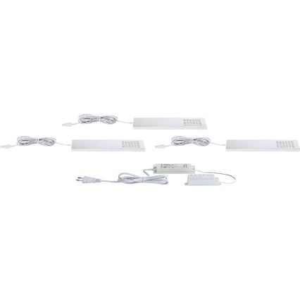 Paulmann 93563 - CONJUNTO 3xLED/2,2W Iluminação de mobília MICRO LINE 230V