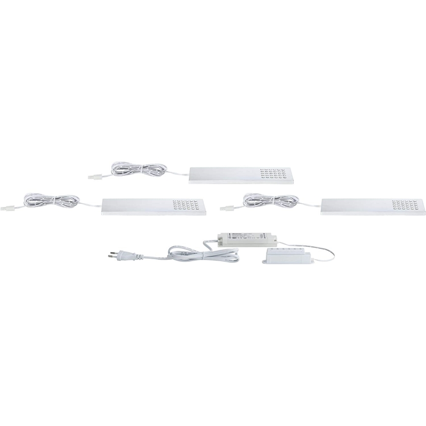 Paulmann 93563 - CONJUNTO 3xLED/2,2W Iluminação de mobília MICRO LINE 230V