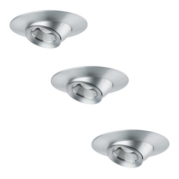Paulmann 93579 - CONJUNTO 3xLED/3,8W Foco de encastrar PREMIUM 230V