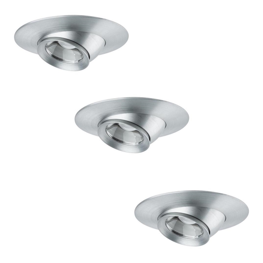Paulmann 93579 - CONJUNTO 3xLED/3,8W Foco de encastrar PREMIUM 230V