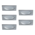 Paulmann 93587 - CONJUNTO 5xLED/0,4W Iluminação embutida 12V/230V 2700K