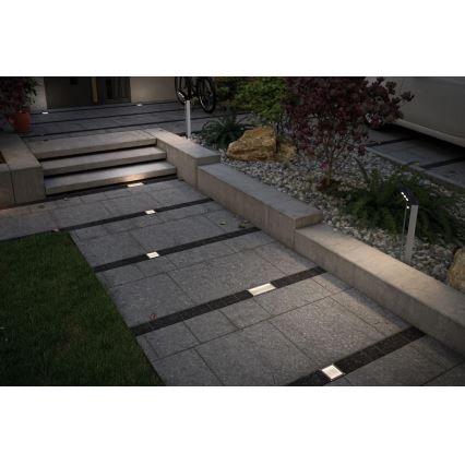 Paulmann 93774 - LED/0,24W IP67 Luminária solar para entrada CUBE 1,2V 1200 mAh