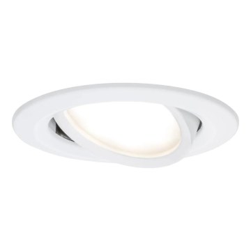 Paulmann 93871 - Luminária encastrável LED/6W IP23 dimerizável para casa de banho COIN 230V