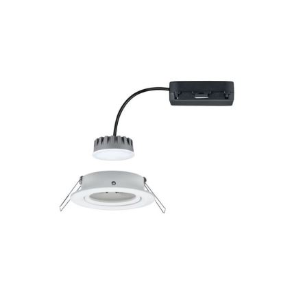 Paulmann 93871 - Luminária encastrável LED/6W IP23 dimerizável para casa de banho COIN 230V