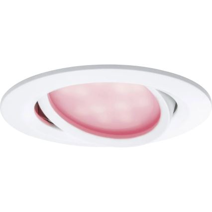 Paulmann 93940 -CONJUNTO 3x LED RGBW/2W IP23 Luzes de encastrar na casa de banho reguláveis 230V