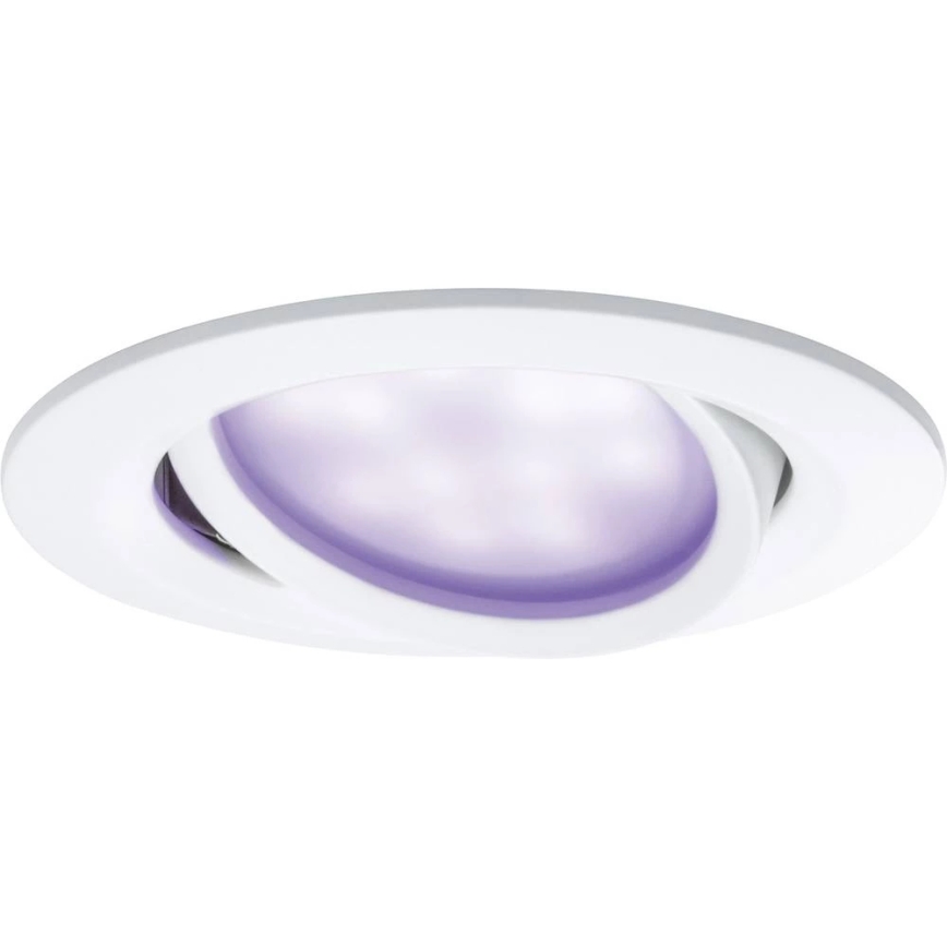 Paulmann 93940 -CONJUNTO 3x LED RGBW/2W IP23 Luzes de encastrar na casa de banho reguláveis 230V