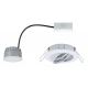 Paulmann 93961 - LED/7W IP23 Foco de encastrar de casa de banho com regulação COIN 230V branco
