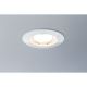 Paulmann 93973 - LED/6,8W IP44 Iluminação embutida de casa de banho COIN 230V