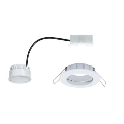 Paulmann 93973 - LED/6,8W IP44 Iluminação embutida de casa de banho COIN 230V