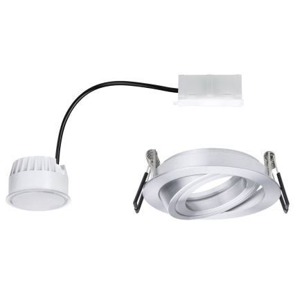 Paulmann 93983 - LED/6,8W IP23 Luz encastrada de casa de banho COIN 230V