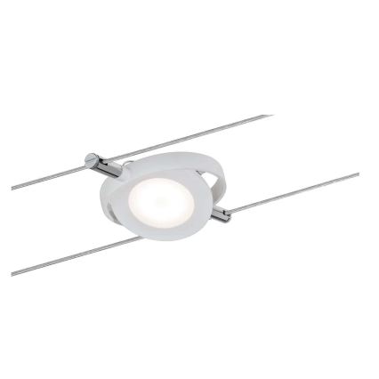 Paulmann 94106 - CONJUNTO 6xLED/4W Spot para sistema de cable ROUNDMAC 230V branco