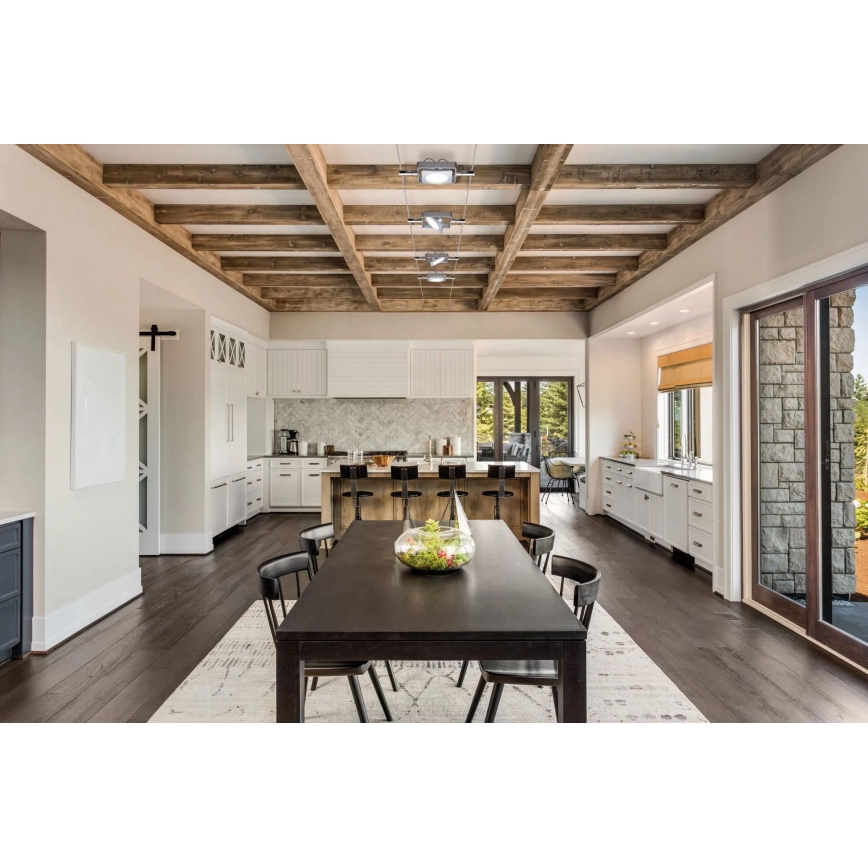 Paulmann 94107 - Conjunto 4xLED/4,3W spot para sistema de cabos MAC 230V, cromado mate