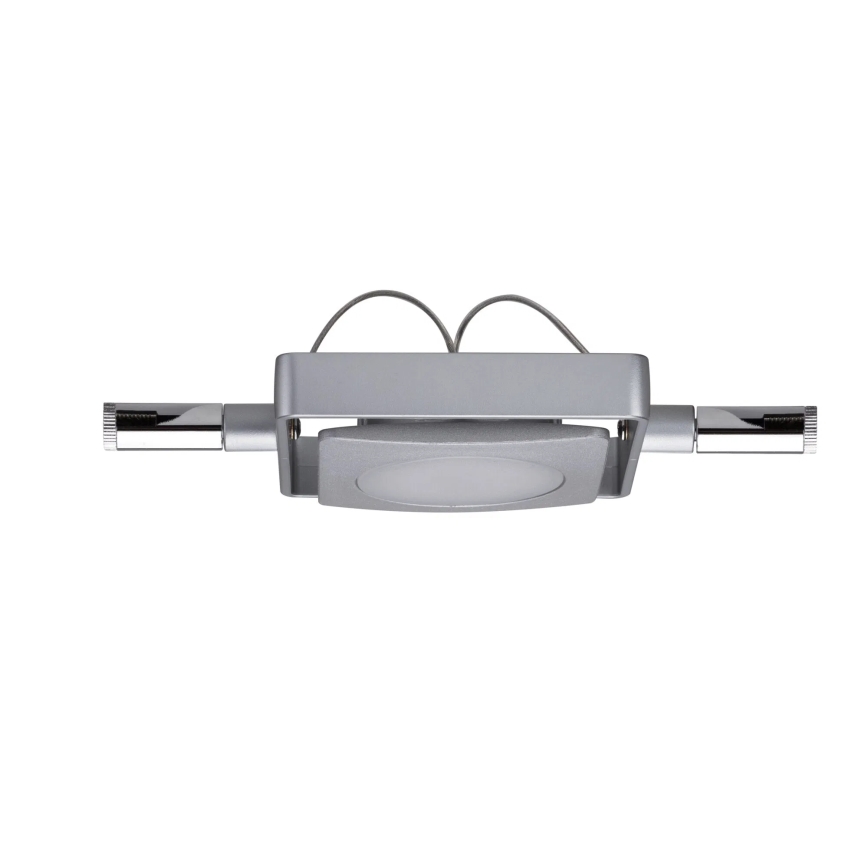 Paulmann 94107 - Kit 4x LED de 4,3 W, sistema completo de cabos MAC 230 V, acabamento cromado mate