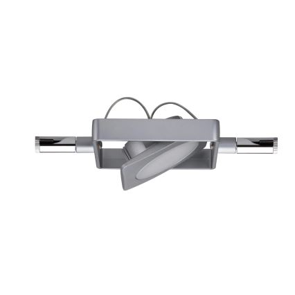 Paulmann 94107 - Kit 4x LED de 4,3 W, sistema completo de cabos MAC 230 V, acabamento cromado mate