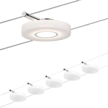 Paulmann 94109 - Conjunto de 5xLED/4,3W, sistema de cabos completo MAC 230V, branco