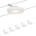 Paulmann 94109 - Conjunto de 5xLED/4,3W, sistema de cabos completo MAC 230V, branco