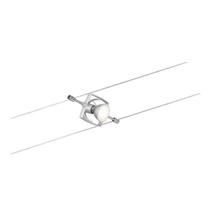 Paulmann 94133 - Conjunto 5xGU5,3/10W Sistema de cabos completo MAC 230V cromado fosco
