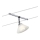 Paulmann 94138 - 1xGU4/10W Foco para sistema de cabos COLMAR 12V branco/cromado brilhante