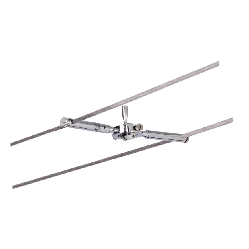 Paulmann 94147 - 1xGU5,3/10W Spot de teto para sistema de cabos TOGO 12V cromo fosco