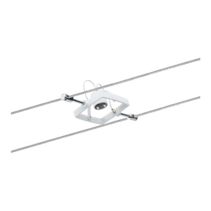 Paulmann 94149 - CONJUNTO 5xGU5,3/10W Luminária de spot para sistema de cabos TECH 230V branco