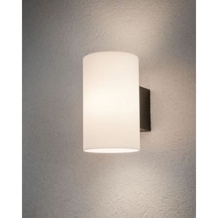 Paulmann 94186 - 1xE27/15W IP54 Iluminação de parede exterior TUBE 230V