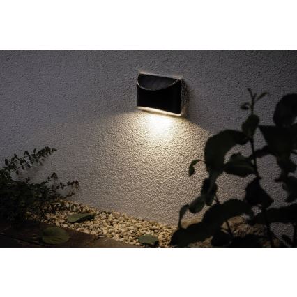 Paulmann 94233 - LED/0,05W IP44 Luminária de parede solar ELLIOT 1,2V 400 mAh
