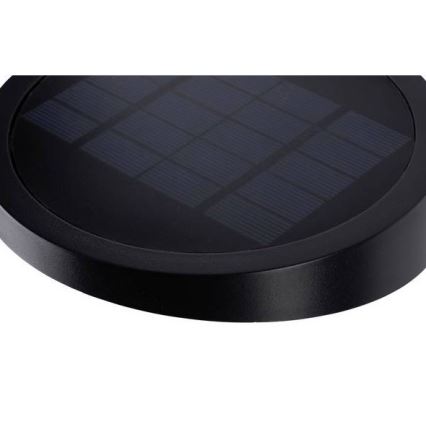 Paulmann 94246 - LED/1,2W IP44 Luminária solar exterior com sensor RYSE 3,7V 1800 mAh