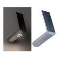 Paulmann 94261 - LED/1,2W IP44 Luminária de parede solar com sensor ILIAS 3,7V 1800 mAh
