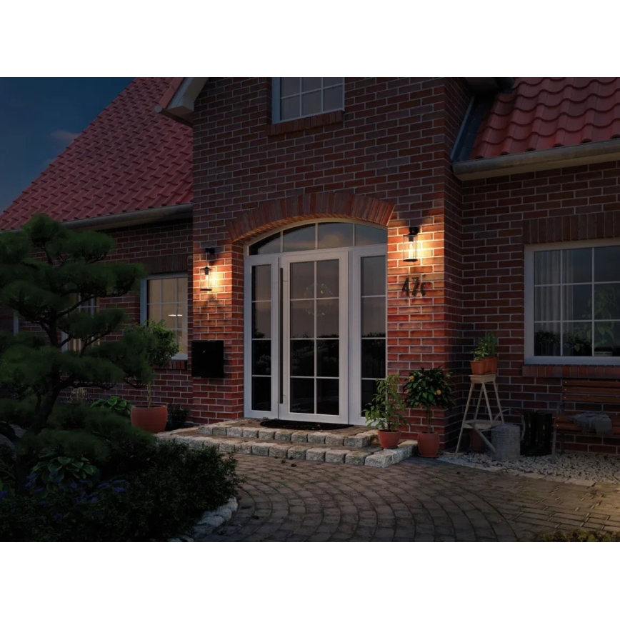 Paulmann 94281 - 1xE27/60W IP44 Candeeiro de parede exterior KLASSIK 230V