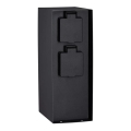Paulmann 94313 - Poste de prise extérieur RIO 4Z SCHUKO 230V IP44