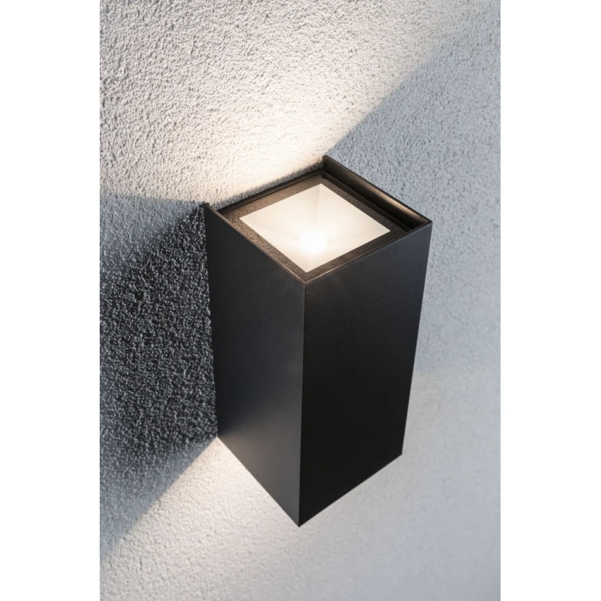 Paulmann 94325 - 2xLED/6,5W IP44 Luminária de parede exterior FLAME 230V