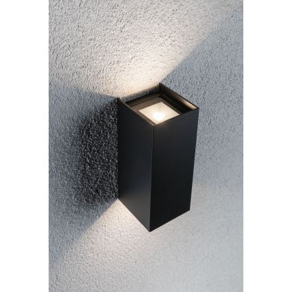 Paulmann 94326 - 2xLED/2,8W IP44 Iluminação de parede exterior FLAME 230V