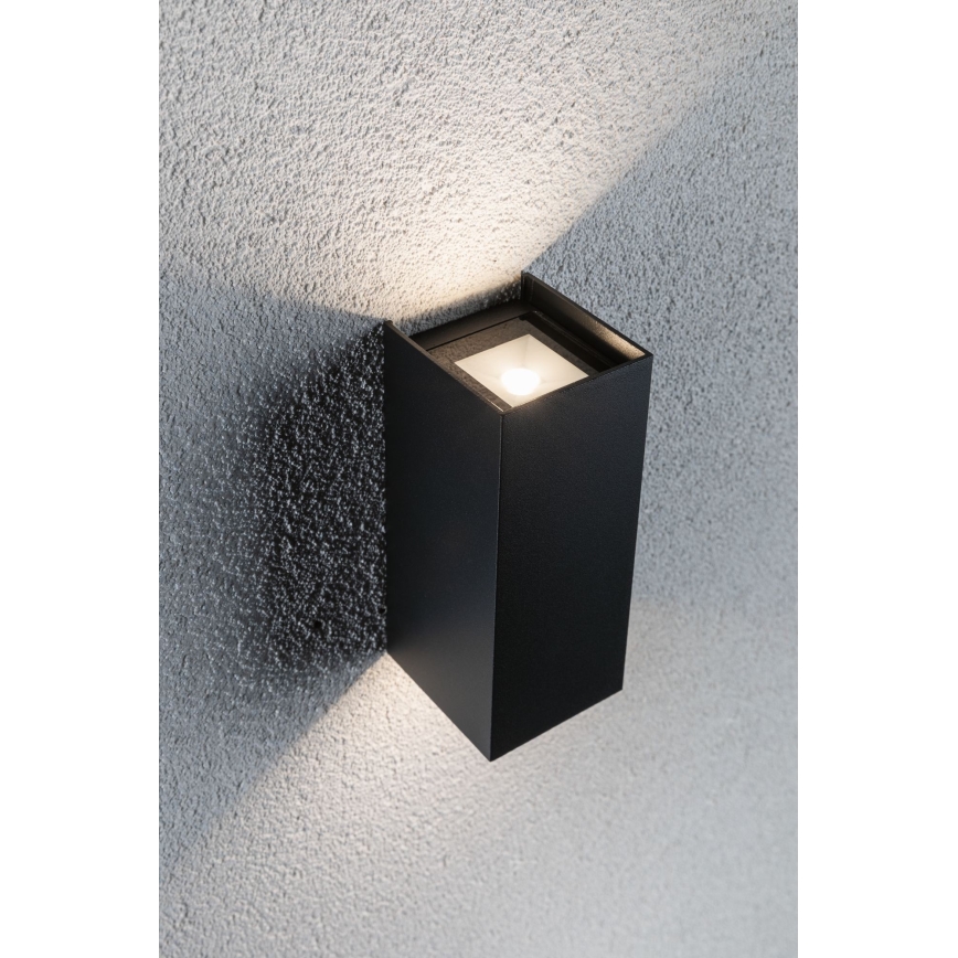 Paulmann 94326 - 2xLED/2,8W IP44 Iluminação de parede exterior FLAME 230V