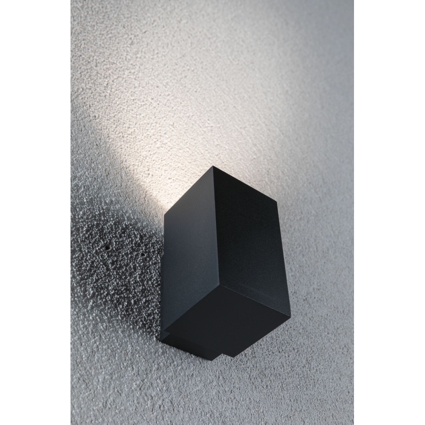 Paulmann 94327 - LED/3,8W IP44 Iluminação de parede exterior FLAME 230V antracite