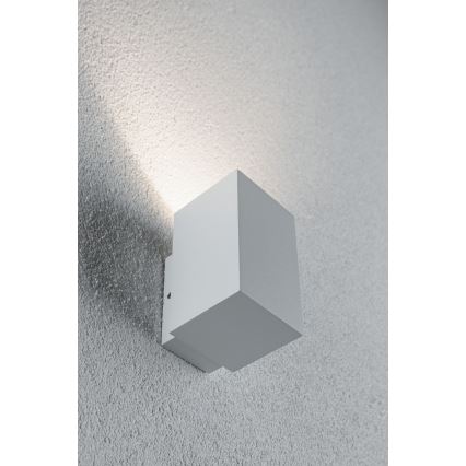 Paulmann 94329 - LED/3,8W IP44 Iluminação de parede exterior FLAME 230V branca