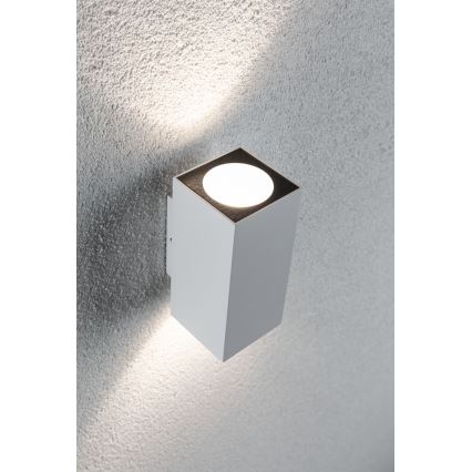 Paulmann 94330 - 2xLED/2,8W IP44 Iluminação de parede exterior  FLAME 230V branca