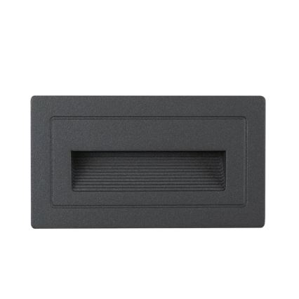 Paulmann 94383 - LED/4W IP44 Iluminação incorporada exterior LONG 230V