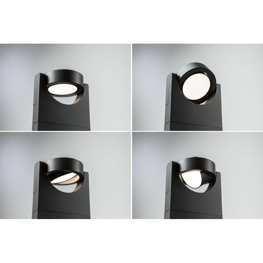 Paulmann 94407 - LED/8W IP44 Candeeiro exterior SWIVEA 230V