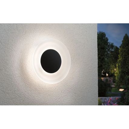 Paulmann 94409 - LED/4W IP44 Iluminação de parede exterior CIRCEA 230V