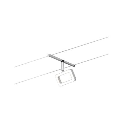 Paulmann 94481 - Conjunto completo do sistema de cabos FRAME, 5x LED/4,8 W, 230 V, cromado mate