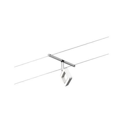 Paulmann 94481 - Conjunto completo do sistema de cabos FRAME, 5x LED/4,8 W, 230 V, cromado mate